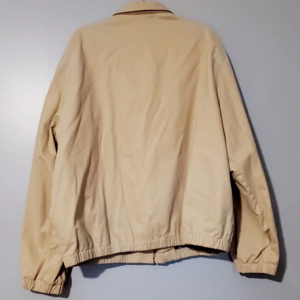 Polo Ralph Lauren Y2K Men' Bomber Harrington Plaid Jacket Lightweight size XXL
